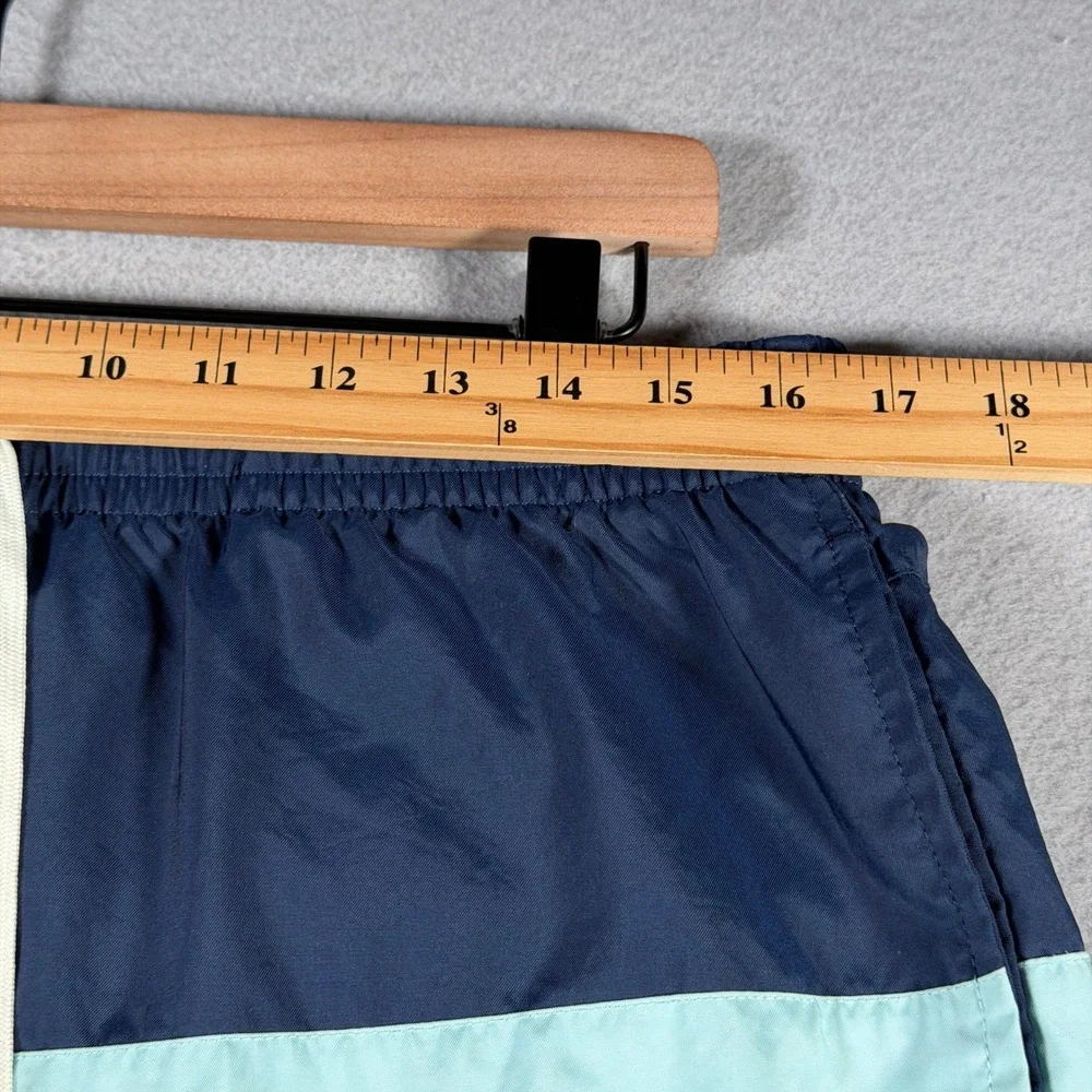 Nike Mens Sportswear Woven Flow Colorblock Shorts Navy Blue CJ4486-382 Large‎